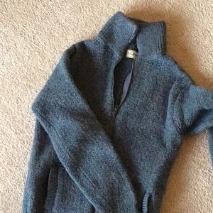 Zip up LL bean sweater